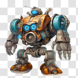Transformer Robot
 - Futuristic Robot With Advanced Design Transparent PNG