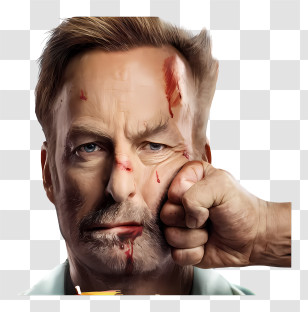 Nobody 2 - Dramatic Scene Of Man Being Punched Transparent PNG