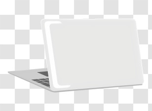 Icon - Minimalistic Laptop Design Transparent PNG