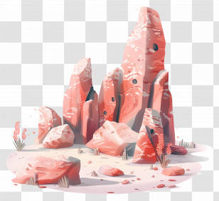 Rock Formations - Red Rock Formation Transparent PNG