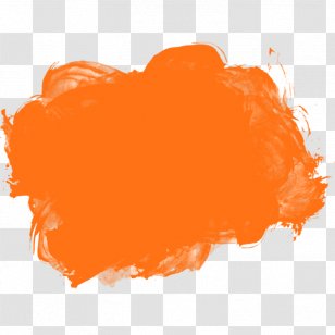Email Marketing Retail Content - Orange - Paint Stroke Transparent PNG