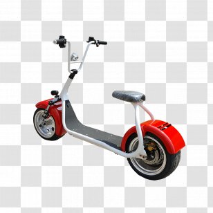 Wheel Electric Vehicle Motorcycles And Scooters Car - Scooter Transparent PNG