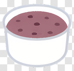 Ice Cream - Traditional Red Bean Soup Bowl Illustration Transparent PNG
