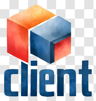 Client - Client Cube Logo Transparent PNG