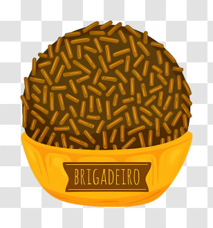 Chocolate Cake Day - Brigadeiro With Chocolate Sprinkles Transparent PNG