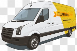 Volkswagen Crafter Van Car Transporter - Commercial Vehicle Transparent PNG
