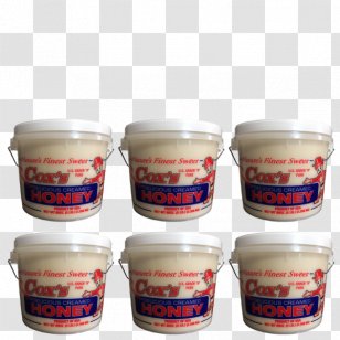Creamed Honey Bee Pail Bucket - Flavor Transparent PNG