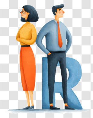 Hr Finding Employees - Business People In Office Attire Transparent PNG