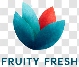 Fruity Fresh Logo - Fruity Fresh Petal Logo Transparent PNG