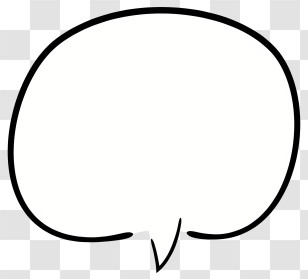 Text Box
 - Speech Bubble Outline Illustration Transparent PNG