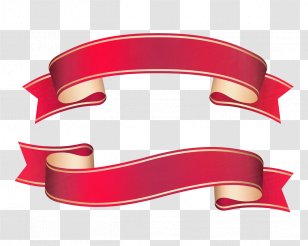 Ribbon Banner - Hardware Accessory - Retro Ribbons And Banners Design  Vector Material Transparent PNG