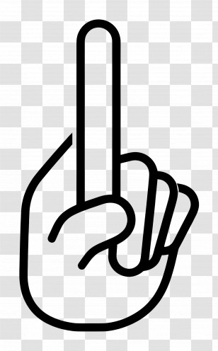 Hand Logo - Hand Pointing Up Symbol Icon Transparent PNG