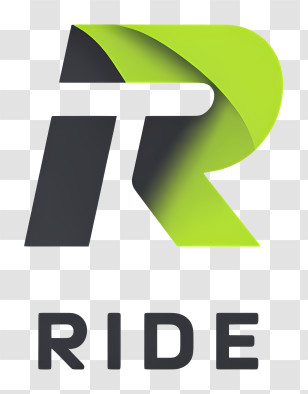 Ride Logo - Ride App Green R Logo Transparent PNG