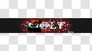 Automotive Tail & Brake Light Font - Lighting - Youtube Banner Transparent PNG