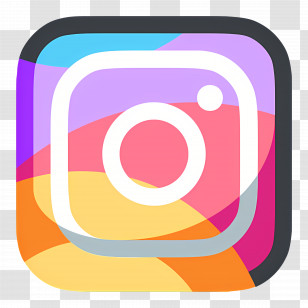 Instagram - Colorful Instagram Logo Design Transparent PNG