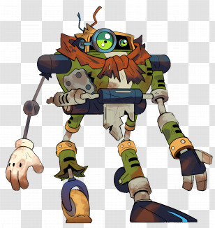 Sigma - Mechanical Robot With Eye Transparent PNG