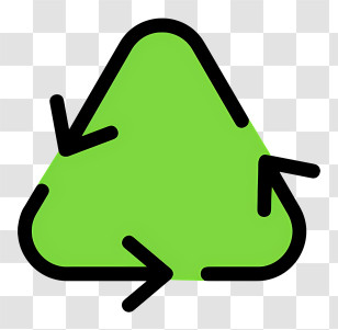 Recycling Logo - Green Recycling Symbol Transparent PNG