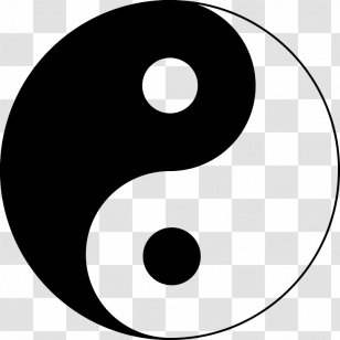 Yin And Yang Taijitu Symbol Taoism Concept Transparent PNG