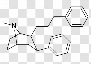 RTI-55 Dopamine Reuptake Inhibitor Phenyltropane Stimulant Transporter - Tropane - Cocain Transparent PNG