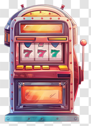 Slot Machine - Classic Slot Machine Illustration Transparent PNG