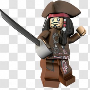 Jack Sparrow Lego Pirates Of The Caribbean: Video Game At World's End Hector Barbossa - Pirate - Caribbean Transparent PNG