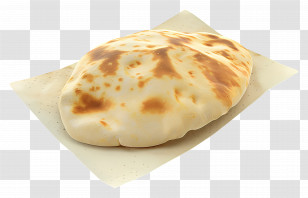 Pita Bread - Freshly Baked Pita Bread Transparent PNG