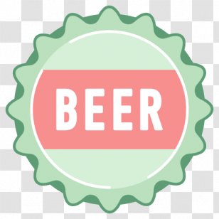 Beer Bottle Fizzy Drinks Cap Crown Cork - Brewery - Caps Transparent PNG
