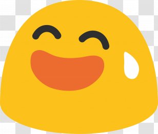 Face With Tears Of Joy Emoji Smiley Clip Art - Facebook - Sweating Cliparts Transparent PNG