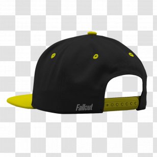 Baseball Cap Headgear - Yellow - Snapback Transparent PNG