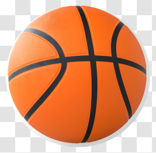 Basketball - Classic Basketball Design For Sports Enthusiasts Transparent PNG