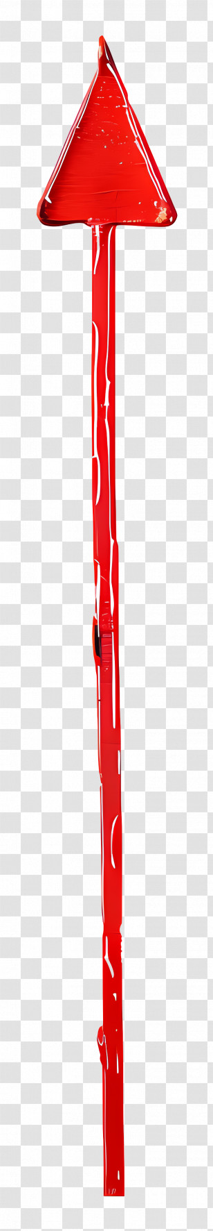 Red Arrow Up - Red Up Arrow Direction Symbol Transparent PNG