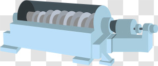 Icon - Blue Industrial Machine Transparent PNG