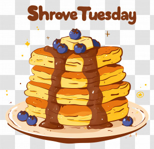 Shrove Tuesday - Delicious Pancakes For Shrove Tuesday Transparent PNG