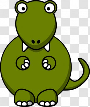 Tyrannosaurus Dinosaur Stegosaurus Clip Art - Cartoon Images Transparent PNG