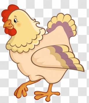 Chicken Cartoon Clip Art - Hen Transparent PNG