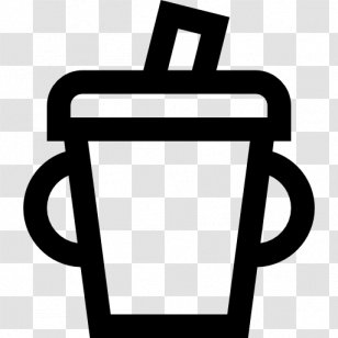 Black And White Drinkware Rectangle - Ice Cube Transparent PNG