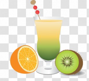 Orange Juice Drink Limeade Cocktail Garnish Harvey Wallbanger - Food - Fresh Frui Ts Transparent PNG