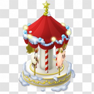 Hay Day Christmas Decoration Carousel Winter - New Year Transparent PNG