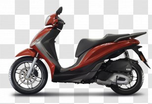 Piaggio Medley Motorized Scooter Motorcycle Transparent PNG
