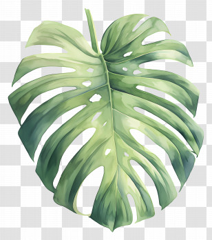 Monstera - Monstera Leaf Plant Transparent PNG
