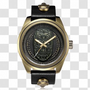 Mechanical Watch Clock Nivada Chronograph - Police Punk Men's Quartz Transparent PNG