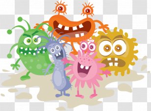 Bacteria Virus Clip Art - Severe Acute Respiratory Syndrome - Microorganisms Transparent PNG