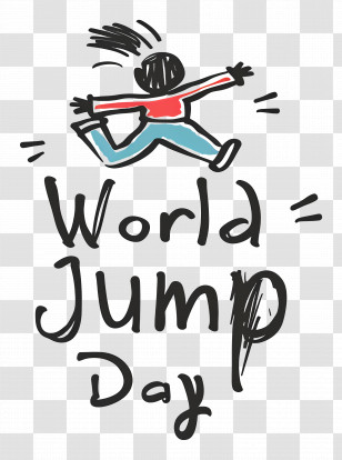 World Jump Day - World Jump Day Celebration Transparent PNG