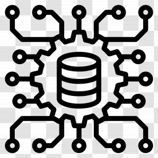 Science - Data Network System Transparent PNG