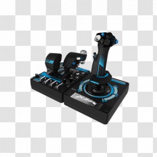 Joystick Hotas Mad Catz X 55 Rhino H O T A S Microsoft Flight Simulator X Game Controllers Saitek Gamepad Transparent Png