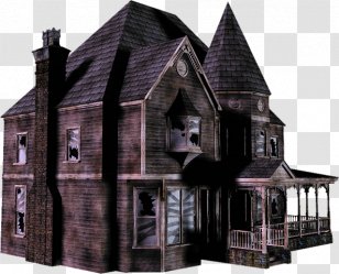 Haunted House Transparency Image Transparent PNG