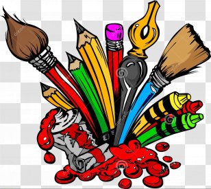 Art Stock Photography Royalty-free Clip - Paint Brush Transparent PNG