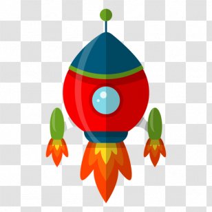 Spacecraft Illustration Clip Art Image - Rocket Transparent PNG