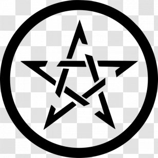 Symbol Pentagram Wicca Shamanism Paganism - Goddess - Demon Satanic Transparent PNG