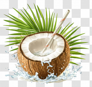 Coconut Water - Refreshing Coconut Drink Transparent PNG